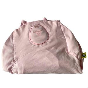 Nested Bean Weighted Zen Swaddle Classic Pink 0-6